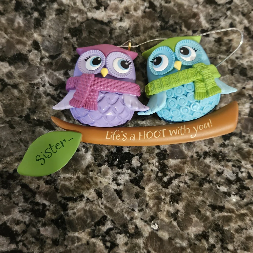 Hallmark ornament owls